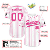 Custom Stripe Fashion Personalized Authentic Baseball Jersey BSBJ01-E025078-7